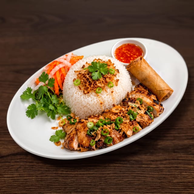 Rice with Grilled Chicken.