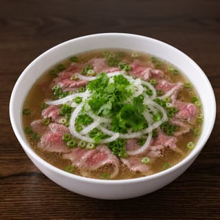 Rare Steak Noodle Soup