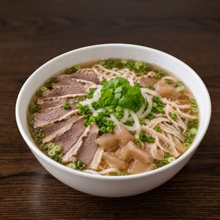 Steak, Brisket, Noodle Soup