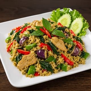 Green Curry Fried Rice